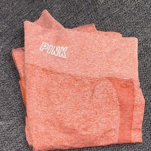PINK Victoria's Secret Rust Leggings